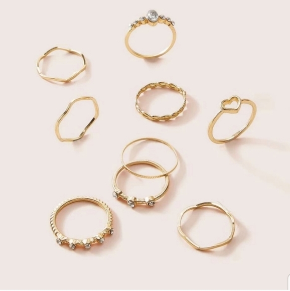 *Raquel** Midi Ring Set - Picture 3 of 4